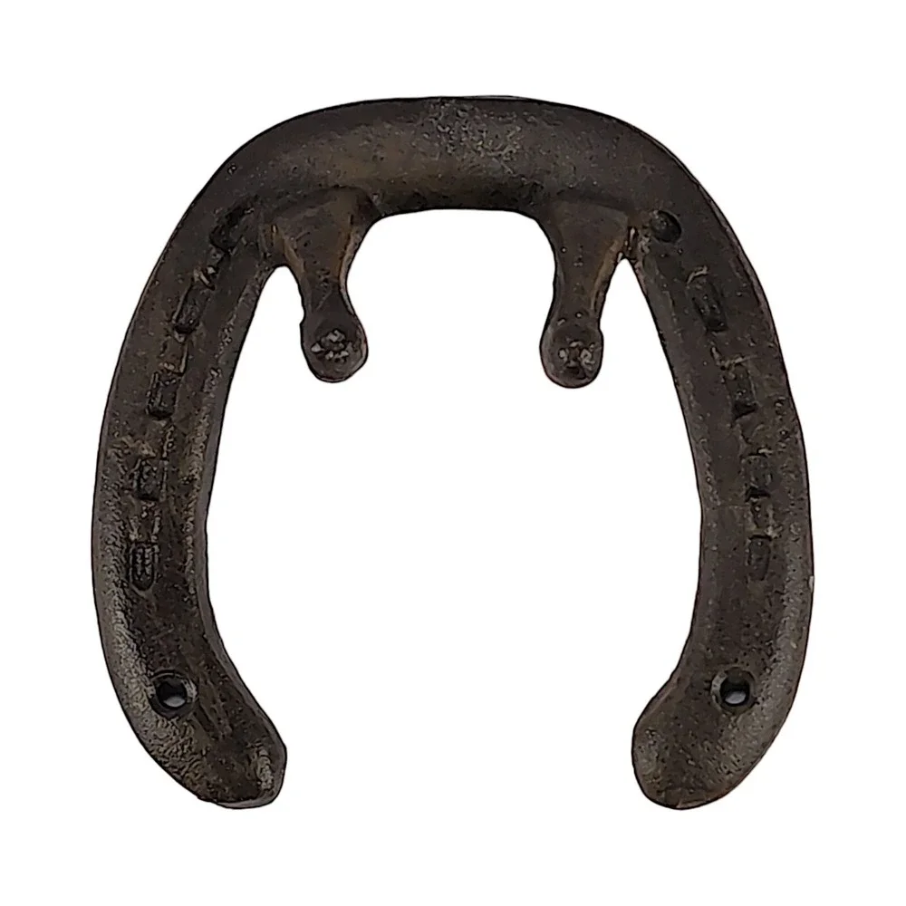 Cast Iron Horseshoe Good Luck Hook